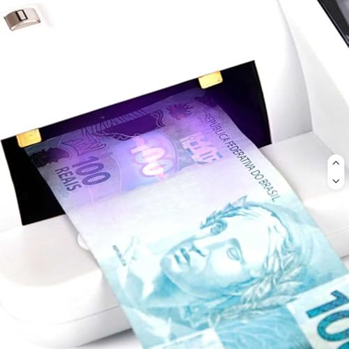 COYEUX Portable Mini Money Counter, Worldwide Currency Cash Banknote Bill Counting Machine Detector Counterfeit Detection, Led Display, Financial Equipment, for All Foreign Currency