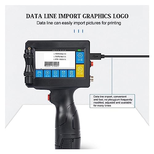 HGIYA Handheld Inkjet Printer Smart Small Packaging Bag QR Code Barcode Identification Portable Bag Carton