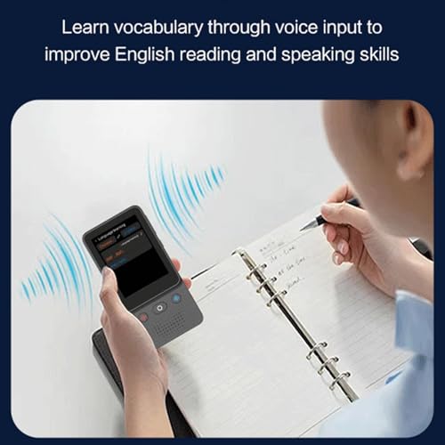 LICAEVEY AI Language Translator Device, 8GB Voice Instant Two Way 138 Language Translator, 2.8 Inch Touchscreen, Offline/Recording/Photo Translation for Business Travel