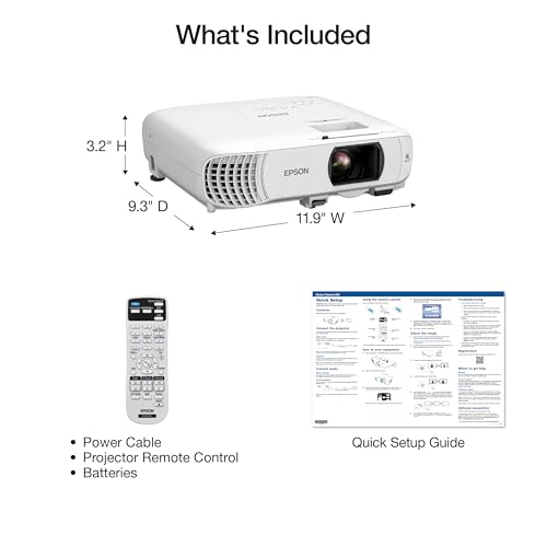 Epson Home Cinema 980 3-Chip 3LCD 1080p Movie Projector