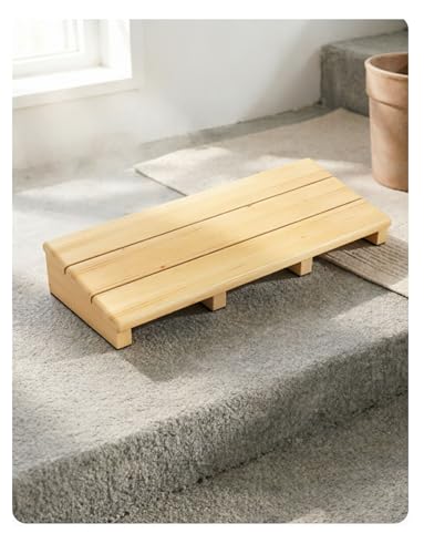 GAQ33T Under Desk Solid Wood Foot Rest,
