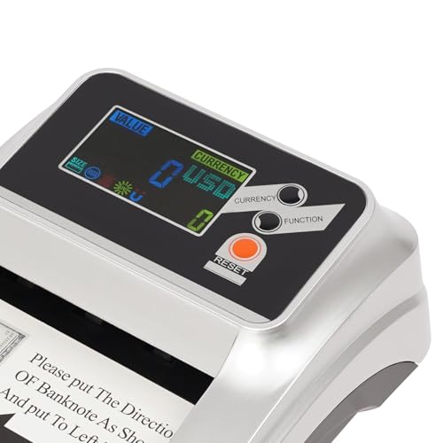 Dollar Bill Checker Machine 110V UV/MG/IR Detector 2 Seconds per Verifie