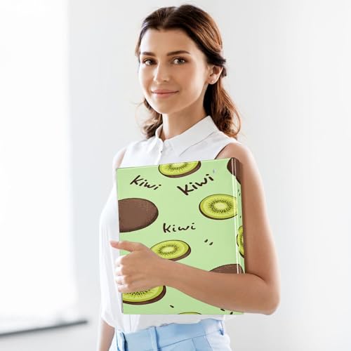 Xpdkjwd Singular Fruit Diagram 3 Ring Binder Can Hold 200 Letter Size Binders, Suitable for Home, Office, Dormitory, 2Pcs