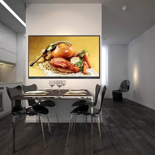 55-85 Inch Interactive Whiteboard,4K UHD Multi-Touch Smart Board,Wireless Projection Digital Whiteboard with Real Pen Writing,HDMI/USB/NFC Connectivity for Classroom,Conference Room,Hotel (65 Inch)