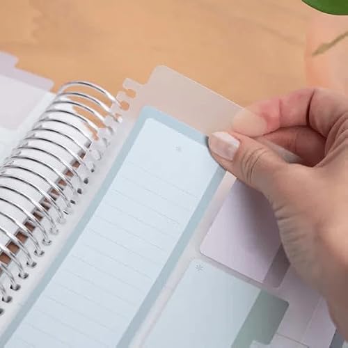 Erin Condren Minimal Mega Accessories Bundle, Functional Stationery Set with Pastel Magnetic Bookmarks, Sticky Notes, Productivity Dashboard, Dual-Tip Markers, Graph Notebook, and Planny Pack