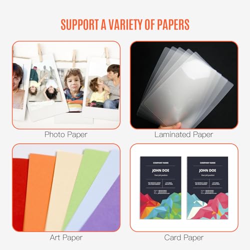 Manual Guillotine Paper Cutter, 16 Sheet Capacity, Heavy Duty with Security Blade Lock for Precise Cutting of Photos and Film