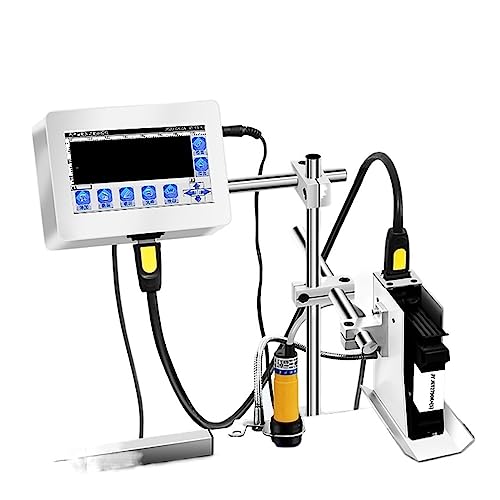 NUHSLF Portable Inkjet Coder, Online Printer Small Smart Assembly Line Printer Bag Bottle Cap Portable Inkjet Printer, Not Fading