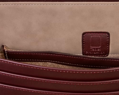 McKlein Lawson, Leather 3.5" Laptop/Computer & Tablet Business Briefcase Attaché Bag Case, Men Women Laptop Briefcase, Laptop Compartment bag, Tablet Pocket bag, Business Bags, Travel Cases