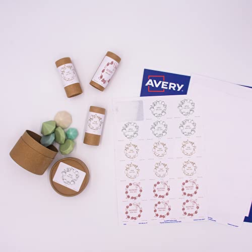 Avery IJET ADDR LBL 18TV PK100 WHT J8161