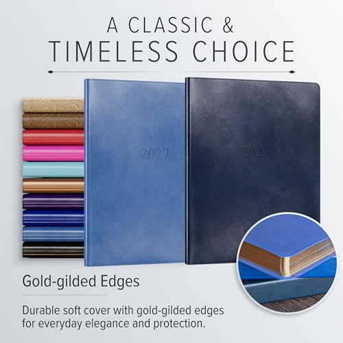 Gallery Leather Professional Planner 2026-2027 Tremont Atlantic
