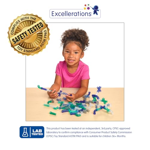 Excellerations Calming Pipe Tubes - 200 Pieces