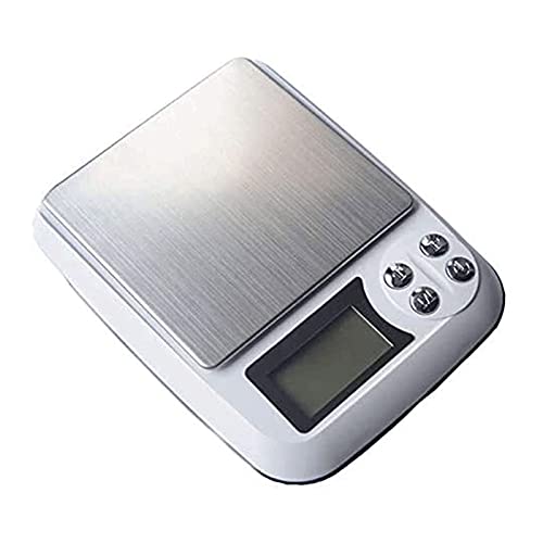 WKNHHL Precision Mini Electronic Scale Balance Digital Pocket Scale Portable Scale,3000g/0.1g