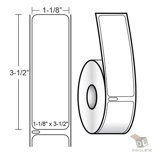 ProLine - Compatible 30252 (1-1/8" X 3-1/2") Direct Thermal Labels Replacement for DYMO 30252 Address & Barcode - for Rollo, Labelwriter 450, 4XL & Zebra Desktop Printers (100 Rolls)