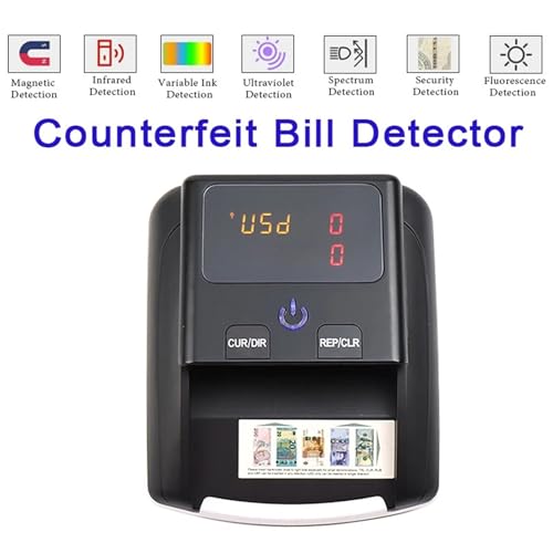 Portable Mini Banknote Counting Machine LCD Display Fast