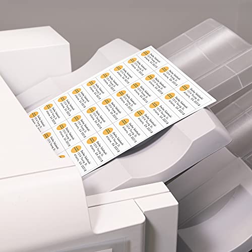Averyreg; Self-Adhesive Address Labels for Copiers, 1 x 2-13/16, White, 8250/Box