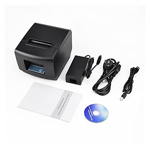 BGVGFBNJ 80mm Thermal Receipt Printers Kitchen Restaurant POS Printer with Auto-Cutter Function USB/Ethernet Port(Network Port)