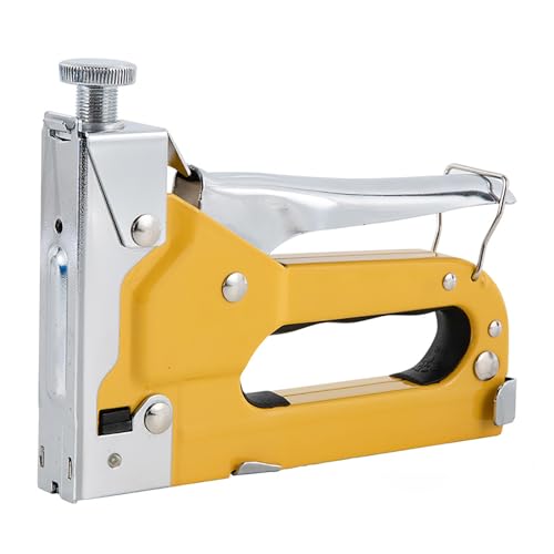 PURZEN Upholstery Staple Gun Heavy Duty, Stapler Gun with 300 Staples for Wood, Crafts, Carpentry, Decoration DIY
