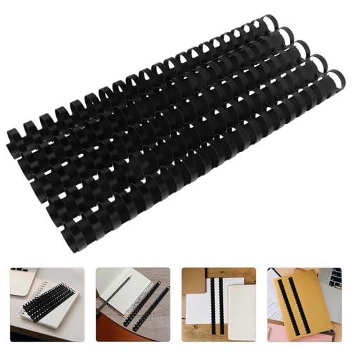 Binder Ring 100pcs Leaf Binder Rings,Book Rings,Small Binder Rings,Plastic Binder Rings for Document Binding