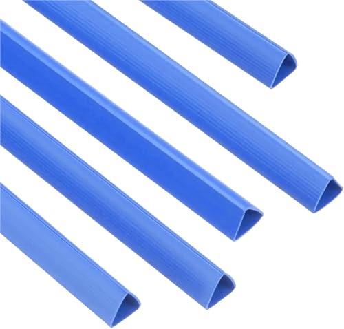 Binding Bars Slide Grip 100Pcs 10mm Binding Bars Slide Grip 70 Sheets Capacity A4 Size Report Binder Presentation for Report Cover Resume(Blue)