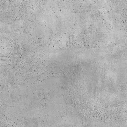 YNGBHFNOP Bookshelf Boards 4 Pack, Concrete Gray Replacement Shelves 39.4x19.7x0.6 Inch, Engineered Wood Storage Boards for Bookcase, Cabinet, Closet Organizer, Easy Install Durable Shelf Panels