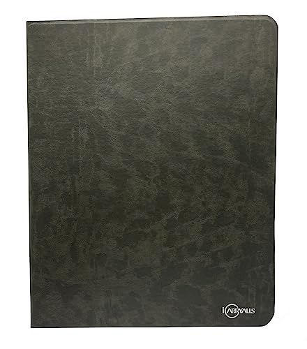 Binder Portfolio Organizer with Color File Folders, Business and Interview Padfolio with 3-Ring Binder, Clipboard
