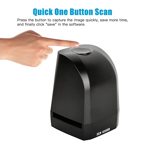 CHANGLKJ Film Scanner Transfer Machine, Slide Negative Scanner, Convert 35mm/135mm Film Slide to 8MP JPEG Photos, Support Image Preview/Playback/Editing Function, for Gift to Friends, Lover, Family