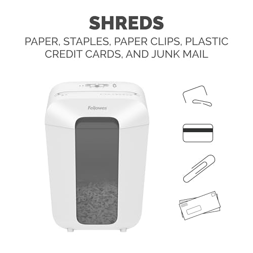 Fellowes Powershred LX75 11-Sheet Crosscut Shredder (4405001)