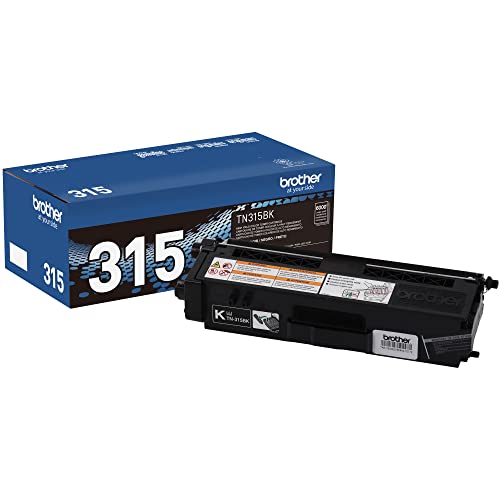 Brother TN-315BK DCP-9050 9055 9270 HL-4140 4150 4570 MFC-9460 9465 9560 9970 Toner Cartridge (Black) in Retail Packaging