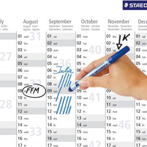 STAEDTLER Lumocolor 4 non-permanent map marker, 305MWP7