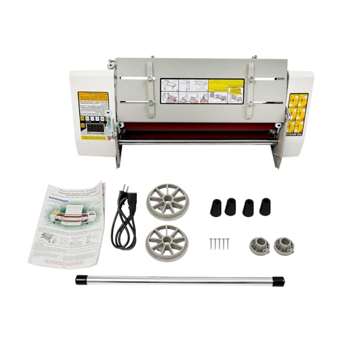 Laminator Machine, High Speed Hot Cold Roll Laminator with Digital Display & Intuitive Buttons, Single and Dual Sided Laminating Machine for Documents, Photos, Cards, Brochures
