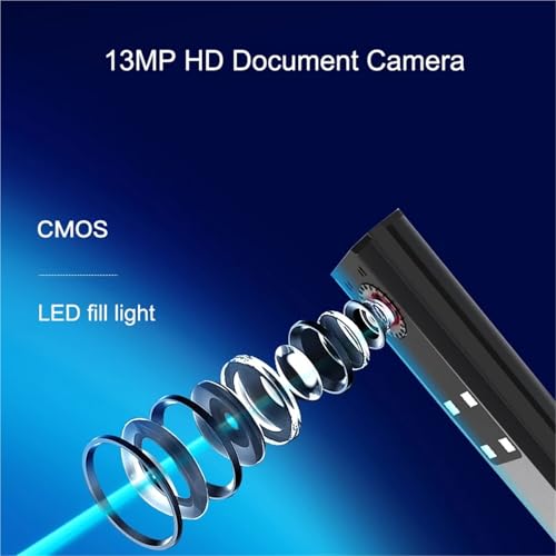 High-Speed 13 MP HE-130D USB Document Scanner Fixed Base OCR A4 Automatic Book Scanning Camera