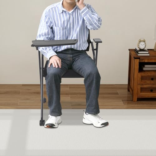 Office Desk Chair, Ergonomic Conference Room Chairs, Office Guest & Reception & Meeting Chair with Robust Table (1)