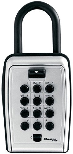 Master Lock 5423D Push Button Wall Mount Key Safe (3-1/8" Wide)