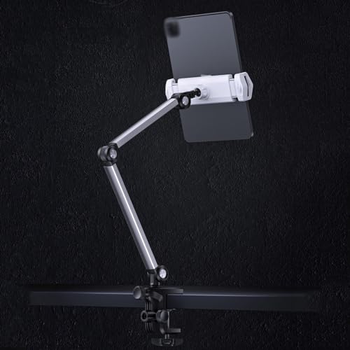 Lazy Person Stand Aluminum Alloy Can Rotate 360 Degrees Mobile Phone Stand Overhead Desktop Stand(D) (D)