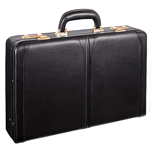 McKleinUSA LAWSON, Leather 4.25" Laptop/Computer & Tablet Business Briefcase Attaché Bag Case, Men Women Laptop Briefcase, Business Bags, Travel Cases