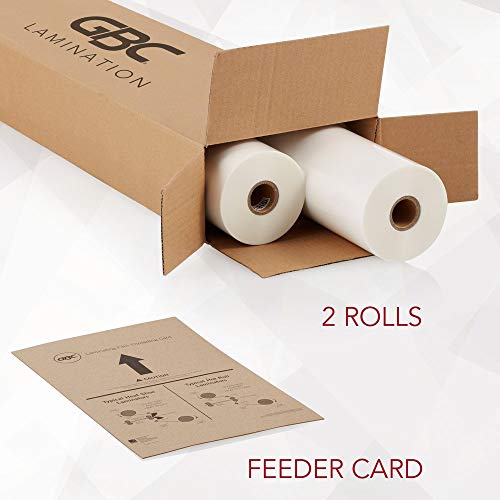 GBC Thermal Laminating Film, Rolls, NAP I, 1-Inch Poly-In Core, 3 Mil, 27" x 250', 1 Roll (3126514)