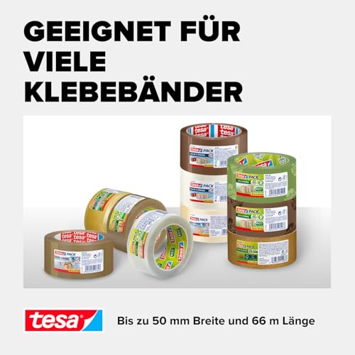 tesa 56403 - tesa Parcel Tape Dispenser up to 66 m x 50 mm
