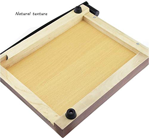 LURUBINNBLW Paper Cutter, Trimmer with Safety Guard, Photos Cutting Knife，A4 Paper Trimmer 12Inch Paper Cutter with Automatic Security Guillotine(Color:Brown)