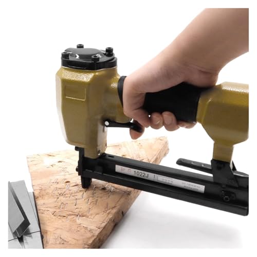 Professional Pneumatic Upholstery Stapler Pneumatic Upholstery Stapler 20Ga 1022J Air Nailer 10-22mm Length Staples Floor Roofing Framing Nail Gun
