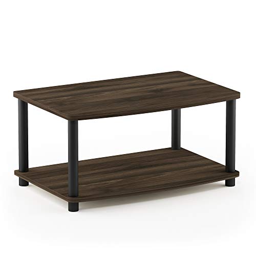 Furinno Wire 6-Tier Industrial Style Metal Frame Bookcase, Display Shelf, 16 Wide, Finn Oak