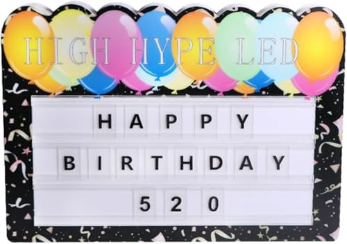 GYQSSD LED Letter Bottle Presenter, Led VIP Message Light Box with 2 Set Letters & 1 Set Number, Color Letter Billboard for Parties, Bars & Nightclubs, Hand Holding Light Box Sign