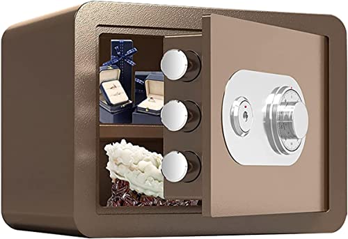 ntumLeap Safe S Box,Home S,S Lock Box Small Fireproof Steel Small Wall-Mounted Security Box with Key Home Office,Business Hotel Secur Safe,
