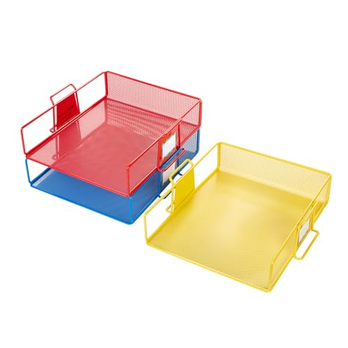 Really Good Stuff Stackable Letter-Size Wire Rack™ - 6 Colors