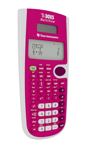 Texas Instruments TI-30XS MultiView Scientific Calculator, Pink