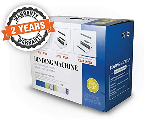S20 Coil Punch & Binding Machine - with Electric Coil Inserter - Professionally Bind Documents and Presentations