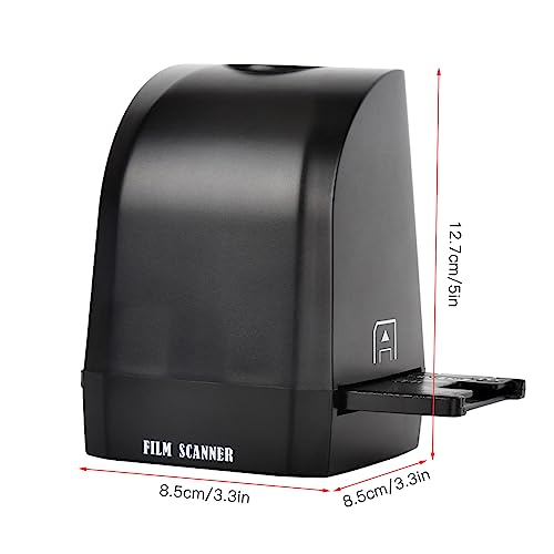 CHANGLKJ Film Scanner Transfer Machine, Slide Negative Scanner, Convert 35mm/135mm Film Slide to 8MP JPEG Photos, Support Image Preview/Playback/Editing Function, for Gift to Friends, Lover, Family