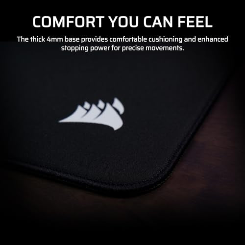 Corsair MM PRO Control Cloth Large Gaming Mouse Pad – Black