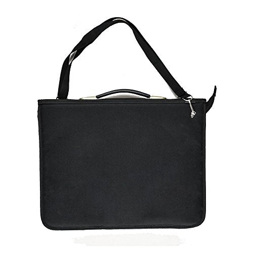 ARPAN Delux A3 Portfolio Presentation Ring Binder Art Storage Case + 10 A3 Clear Punched Pockets
