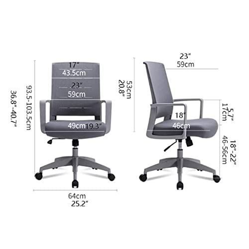 Office Chair Office Chair Ergonomic Desk Chair Height Adjustable Computer Chair Comfortable Executive Chairs Study Room Managerial Chairs Comfortable
