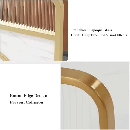 Frosted Tempered Glass Partition Panels - Elegant Privacy Solution for Cafes & Dining Spaces